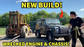 Rebuilding a neglected Land Rover Defender 90