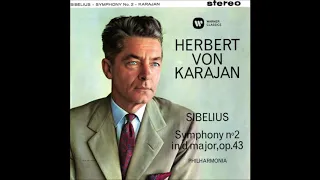 Sibelius "Symphony No 2" Herbert von Karajan