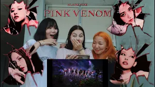 BLACKPINK (블랙핑크) - Pink Venom MV Reaction | Реакция | High heaven