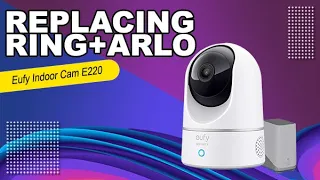 REPLACING RING AND ARLO! NO MONTHLY FEES! #homesecurity #indoorcamera #eufy