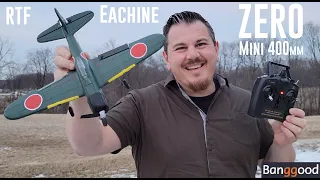 Eachine - A6M Zero - 400mm RTF - Unbox & Maiden Flights