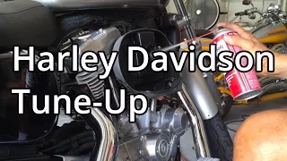 How To: Harley Davidson Tune Up on a Sportster - Spark Plugs And Air Filter