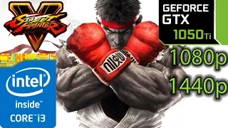 Street Fighter V / 5: GTX 1050 ti - i3 6100 - 1080p - 1440p