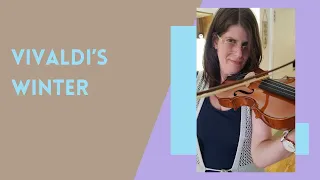 A Newer Violinist Plays Vivaldi's Winter