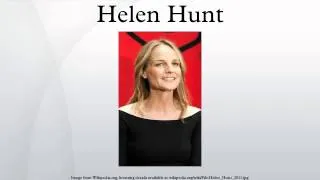 Helen Hunt