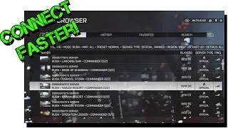 How to Connect Faster!!! :Battlefield 4 Console