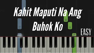 Kahit Maputi Na Ang Buhok Ko - Rey Valera/Moira Dela Torre/Noel Cabangon | Easy Slow Piano Tutorial