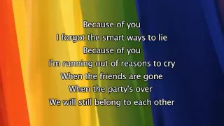 Shakira - Underneath Your Clothes, Lyrics In Video