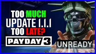 PAYDAY 3's 4th Update is Too Much, Too Late...