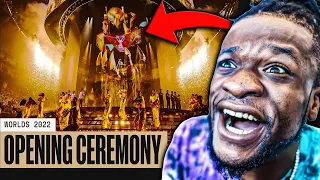 Worlds 2022 Finals Opening Ceremony Presented by Mastercard ft. Lil Nas X & More (REACTION)