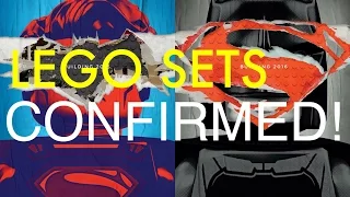 LEGO Batman V Superman: Dawn Of Justice Sets Confirmed & Coming 2016!