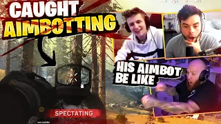 HE'S USING AIMBOT! WE HAVE PROOF!  FT. SYMFUHNY & NADESHOT