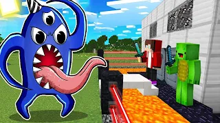 NABNAB in Minecraft vs The MOST Secure House Battle in Minecraft - Mikey and JJ (Maizen Parody)