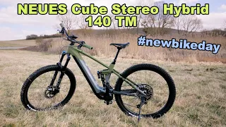 Vorstellung | Neues Cube Stereo Hybrid 140 TM EMTB | Kurzer Test