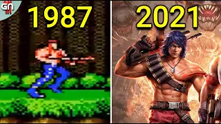 Contra Game Evolution [1987-2021]