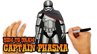 How to Draw Star Wars | Captain Phasma