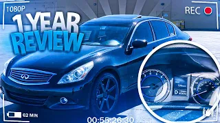 INFINITI G37X 1 YEAR OWNERSHIP! 120,000 MILE REVIEW!