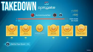 Splitgate Beta PS5 Gameplay: Takedown (No Commentary)