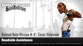 GTA San Andreas Walkthrough Beta Mission #4 Roadside Assistance