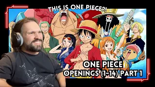 EDM Producer Reacts To One Piece Openings (1-14) Part 1