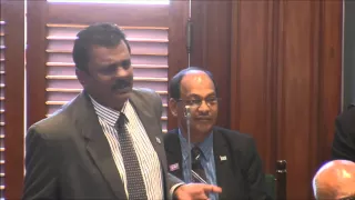 Fijian Minister for Infrastructure and Transport responds to question