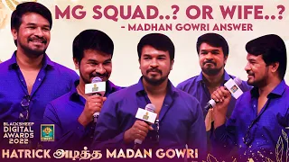 MG Squad..? or Wife..? - @madangowri  Answer | Blacksheep Digital Awards 2022 | Blacksheep