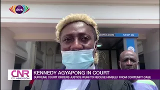 Supreme Court stops Justice Wuni from hearing Kennedy Agyapong’s contempt case