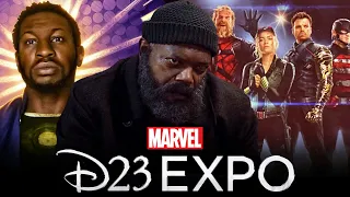 D23 Marvel Studios Panel Announcements LIVE REACTIONS