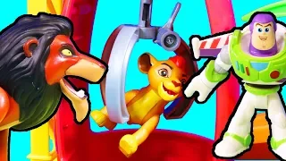 Simba And Kion Go On Vacation Day To Pizza Planet | Scar Captures Kion In Claw