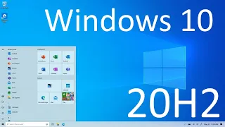 Вышло крупное обновление Windows 10 20H2