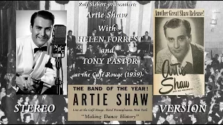 Artie Shaw at the Café Rouge (1939) (Stereo)