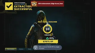 Unlocking 55K XP Achievement (High Score) Solo - Rainbow Six Extraction