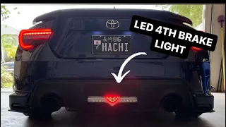 Installing A New 4th Brake Light on My FRS!