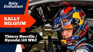 WRC Renties Ypres Rally 2021 | Thierry Neuville / Martijn Wydaeghe testing Hyundai i20 Coupe WRC