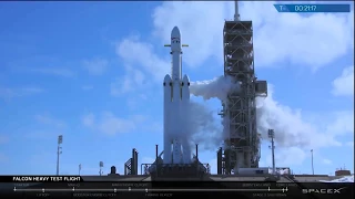 Falcon Heavy launch and landing - With (David Bowie - Life On Mars)