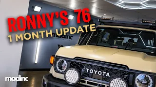 Ronny Dahl's 76 Series Landcruiser - 1 Month Update