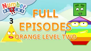 @Numberblocks- Orange Level Two | Full Episodes 26-28 | #HomeSchooling