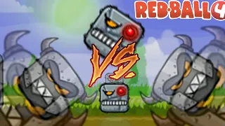 Red Ball 4 BOMB Box Vs All Bosses in All Battle Maps