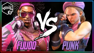 SF6 ➣ PUNK [ CAMMY ] VS FUUDO [ DEEJAY ]   STREET FIGHTER 6