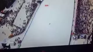 Noriaki Kasai 240,5 Meter Skiflug-Wm am Kulm