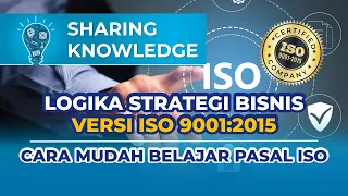 ISO 9001, Memahami Strategi Bisnis VERSI ISO 9001:2015