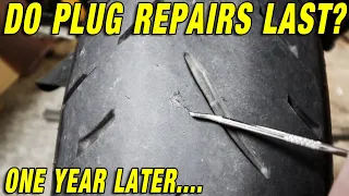 Do Motorcycle Rope Plug Puncture Repairs Last? | Bonus Ironic FAIL! 😂