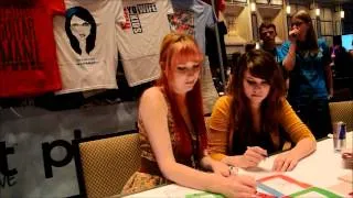 Meeting Meekakitty and Nanalew at Playlist Live 2012!