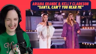 “Santa Can’t You Hear Me” Ariana Grande & Kelly Clarkson- Reaction/Analysis 🤗