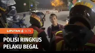 Aparat Polres Cimahi Ringkus Dua Pelaku Begal yang Beraksi dengan Senjata Tajam | Liputan 6