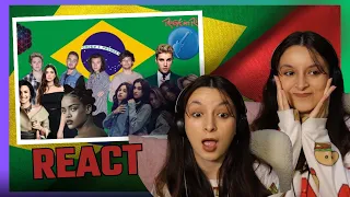 FÃS BRASILEIROS vs GRINGOS | PORTUGUESA REACT