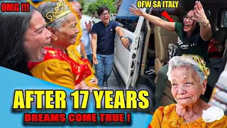 Anak na 17 years sa Italy tinupad ang kahiligan ng kanyang nanay  👏😲 #homecoming #balikbayan #OFW