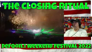 The Closing Ritual | Defqon.1 Weekend Festival 2022 - REACTION - Insane Ending to an insane festival