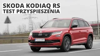 Skoda Kodiaq RS 2.0 TDI 240 KM (AT) - acceleration 0-100 km/h