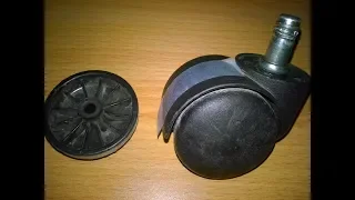 DIY Dismantling Old Office Chair Caster/Wheel set